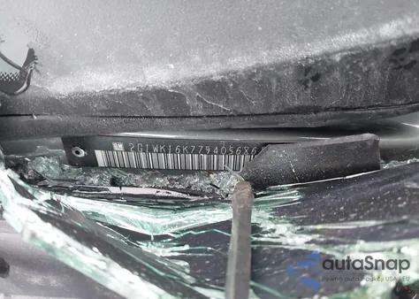 2007 Chevrolet Monte Carlo Lt из США, поврежденный, VIN 2G1WK16K779405686